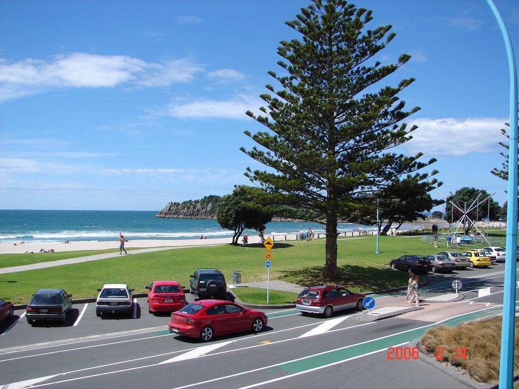 Pavilion Beachfront Apartments Mount Maunganui Eksteriør bilde