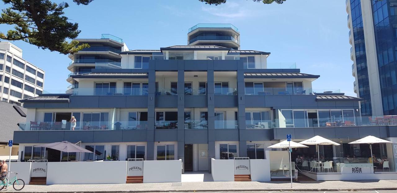 Pavilion Beachfront Apartments Mount Maunganui Eksteriør bilde