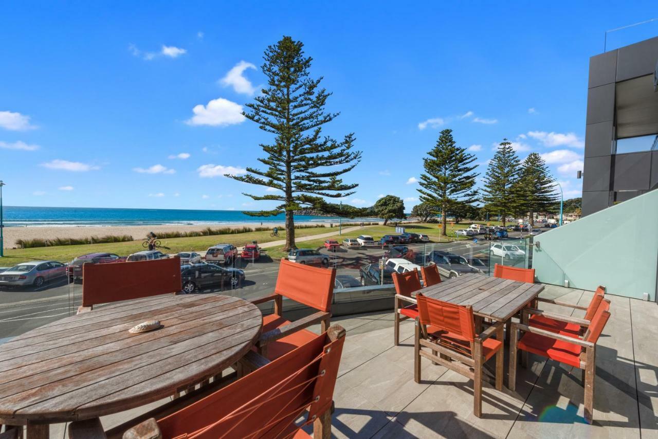 Pavilion Beachfront Apartments Mount Maunganui Eksteriør bilde