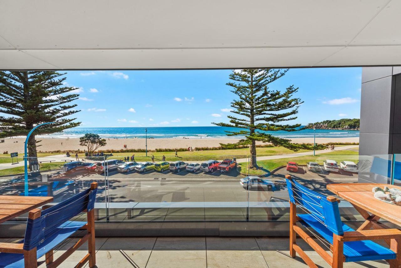 Pavilion Beachfront Apartments Mount Maunganui Eksteriør bilde