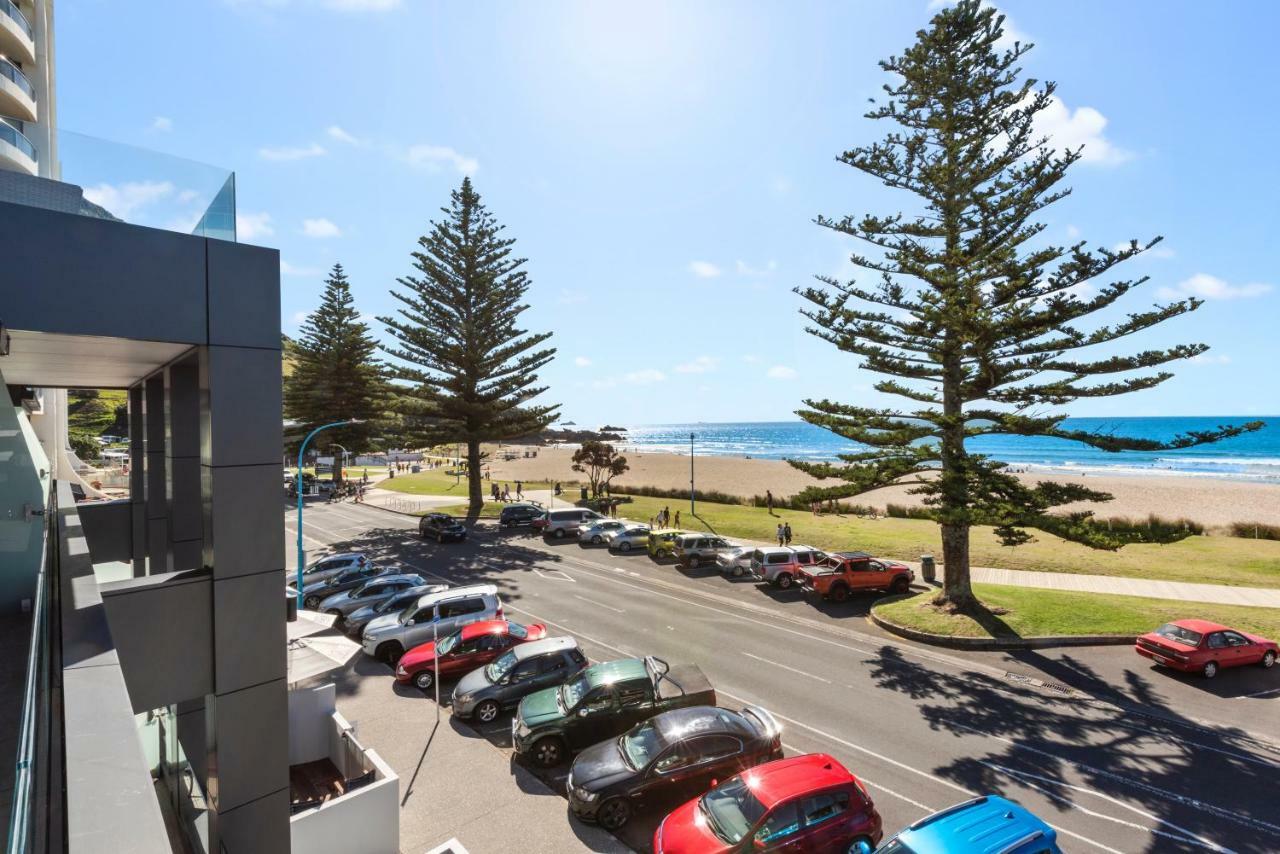 Pavilion Beachfront Apartments Mount Maunganui Eksteriør bilde