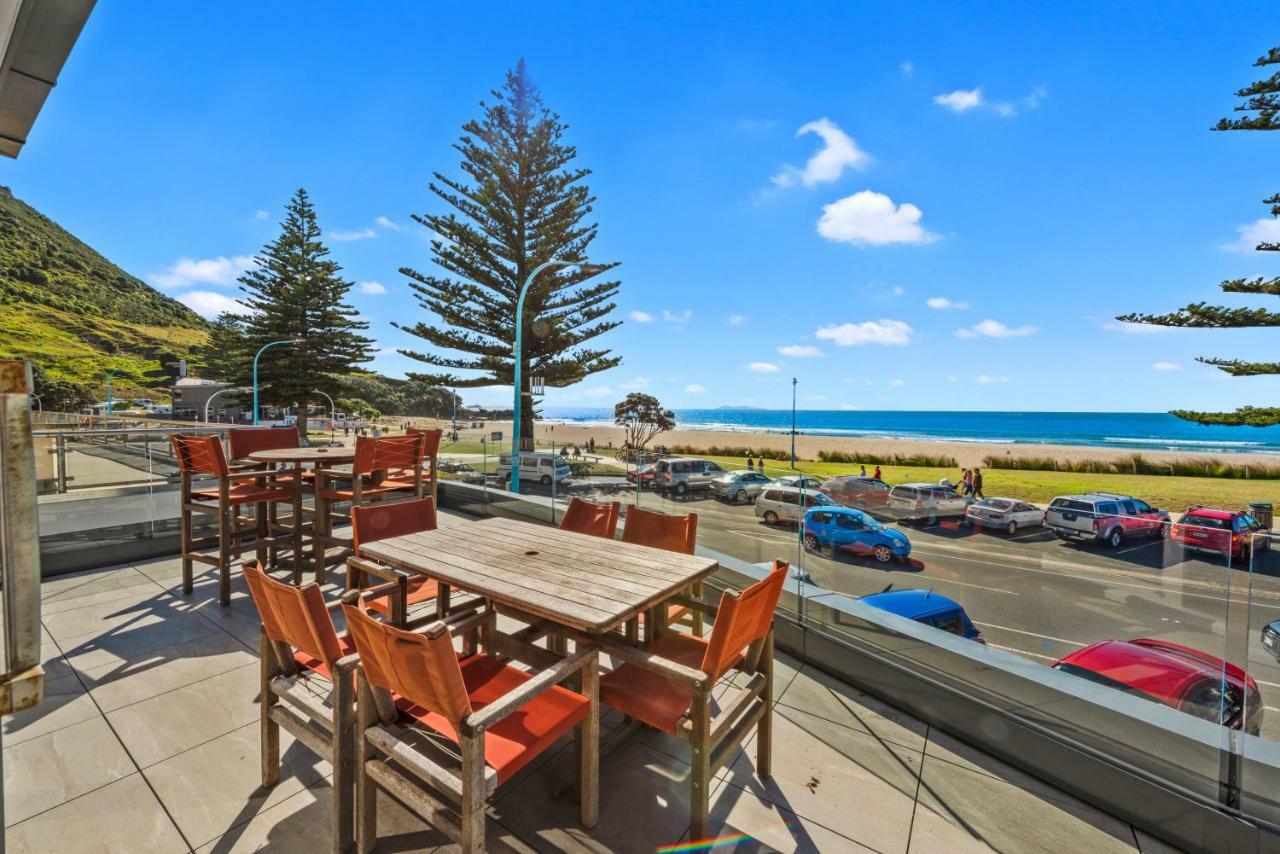 Pavilion Beachfront Apartments Mount Maunganui Eksteriør bilde