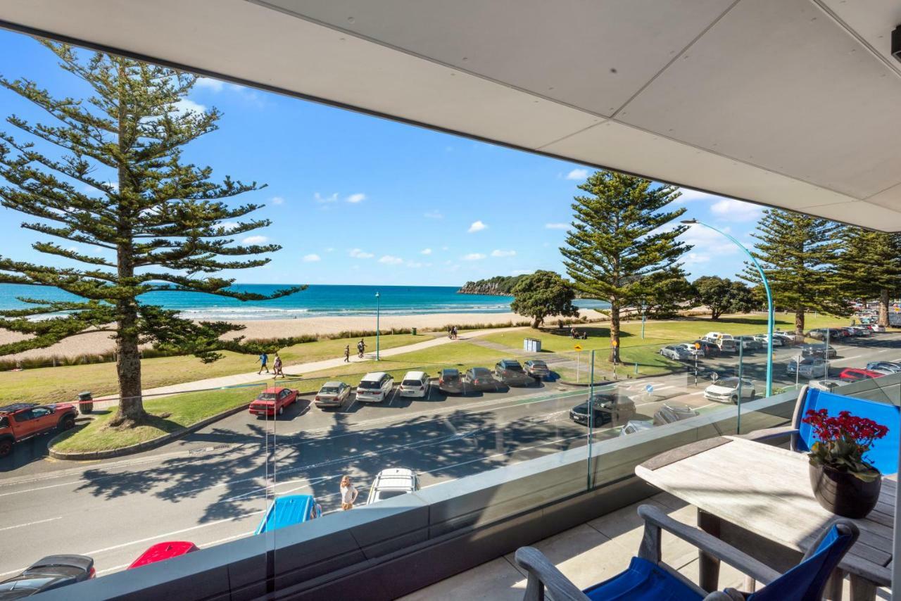 Pavilion Beachfront Apartments Mount Maunganui Eksteriør bilde