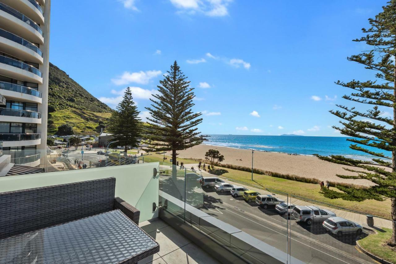 Pavilion Beachfront Apartments Mount Maunganui Eksteriør bilde